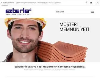 Ezberler.com.tr(İNŞAAT) Screenshot