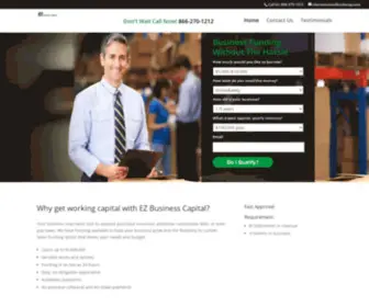 Ezbizcap.com(Business Loans) Screenshot