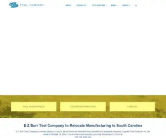 Ezburr.com(EZBurr Tool Company) Screenshot