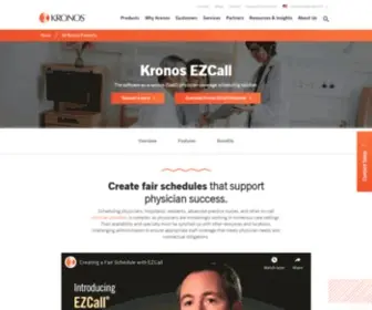 Ezcall.com(HR and workforce management solutions) Screenshot