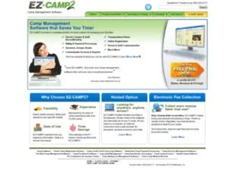 Ezcamp2.com(EZ-CAMP2 Camp Management Software) Screenshot