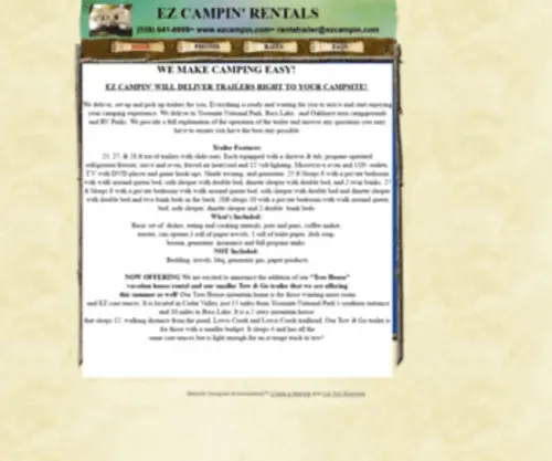 Ezcampin.com(Home/index) Screenshot