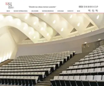 Ezcarayinternacional.es(Ezcaray International Seating) Screenshot