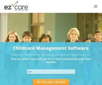 Ezcaresoftware.com(EZCare Childcare Management Software) Screenshot