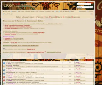 Ezcom-FR.com(Communauté EzCom) Screenshot