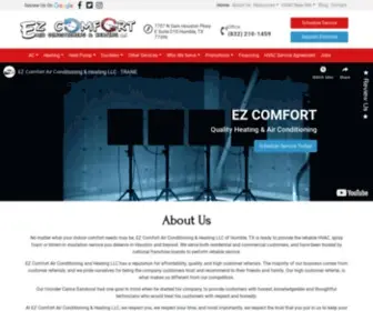 Ezcomfortac.com(AC Repair Humble) Screenshot