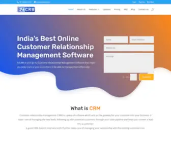 EZCRM.in(Best Online CRM Software in India) Screenshot