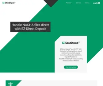 EZDD.com(EZ-Direct Deposit) Screenshot