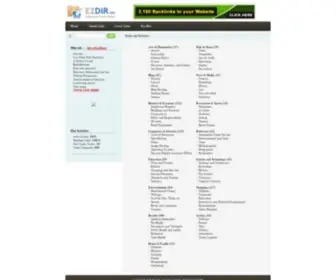 Ezdir.org(Web directory) Screenshot