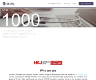 Ezdoc.co.uk(EZ Doc) Screenshot