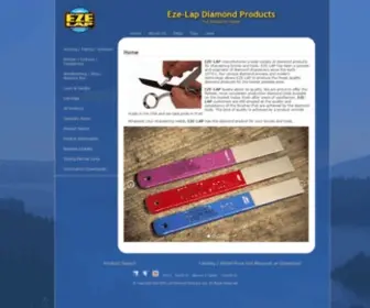 Eze-Lap.com(Eze-Lap Diamond Products, Inc) Screenshot