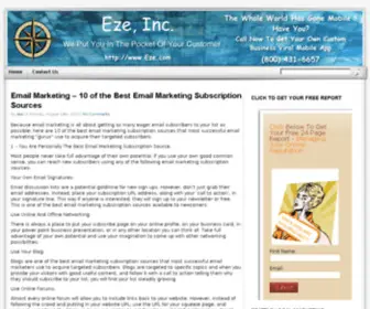 Eze.com(Seattle Local Marketing Is The Local Social Media Management Firm To Have) Screenshot