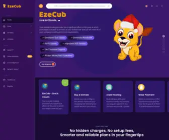 Ezecub.com(Live in Clouds) Screenshot