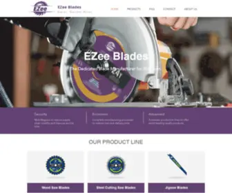 Ezeeblades.com(Blade Manufacturer) Screenshot