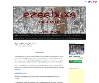 Ezeebuxs.com(Ezeebuxs-Reviews,Giveaways and More) Screenshot