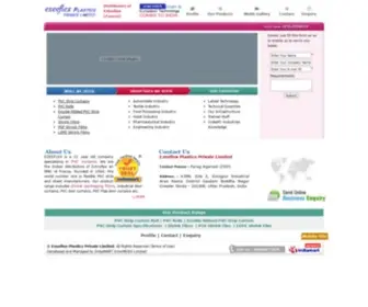 Ezeeflexplastics.com(PVC Curtains) Screenshot