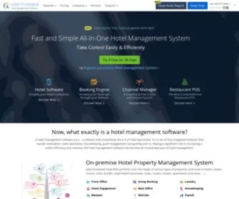 Ezeefrontdesk.com(EZee PMS #1 Hotel Software System for Hotel Management) Screenshot