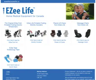 Ezeelife.ca(EZee Life Canada) Screenshot