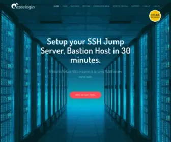 Ezeelogin.com(Jump Server for SSH access to Linux) Screenshot