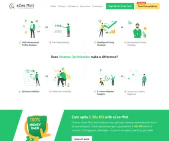 Ezeemint.com(Hotel Revenue Management Software & Services) Screenshot