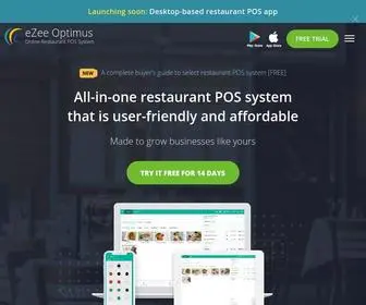Ezeeoptimus.com(Restaurant POS System) Screenshot