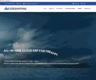 Ezeeshipping.in(All in one cloud ERP for logistics and custom agents in Chennai) Screenshot