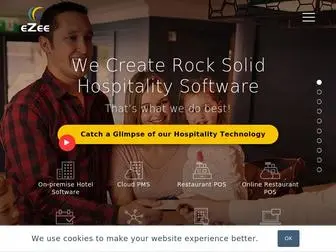 Ezeetechnosys.com(Hospitality Software and Travel Technology Solutions by eZee Technosys) Screenshot