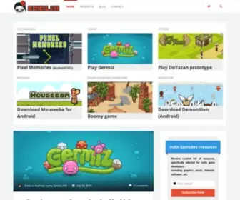 Ezelia.com(Game development studio) Screenshot