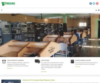 Ezenwaohaetorc.org(Centre for Literary creativity) Screenshot