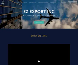 Ezexport.com(EZ EXPORT INC) Screenshot