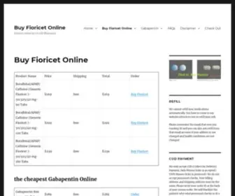 Ezfioricet.com(Buy Fioricet Online in US Licensed COD pharmacy) Screenshot