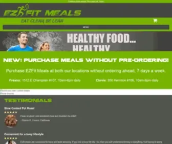 Ezfitmeals.com(Ezfitmeals) Screenshot