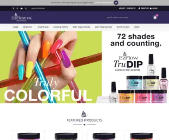 Ezflownailsuk.co.uk(Nail art today forms an important part of fashion. EzFlow nail polish) Screenshot