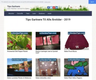 Ezgardentips.com(Træer) Screenshot