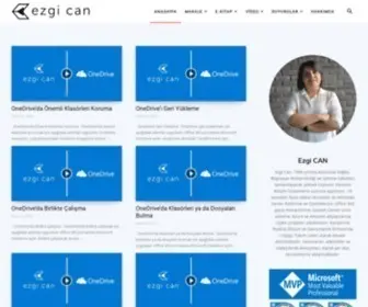 Ezgican.net(Ezgi CAN) Screenshot