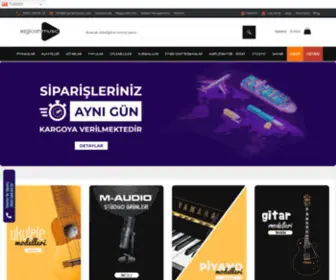 Ezgicanmuzik.com.tr(Türkiye’nin en kapsamlı müzik ve sanat merkezi) Screenshot