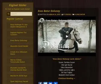 Ezgiselsozler.com(LyricSöz) Screenshot