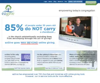 Ezgive.com(The ezGive program) Screenshot