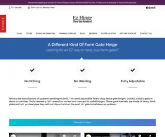 EzhingefarmGate.com(Fully Adjustable Farm Gate Hindges) Screenshot