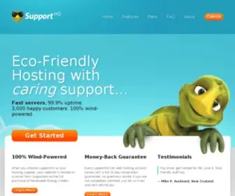 Ezhoster.com(WordPress Small Business Specialists) Screenshot