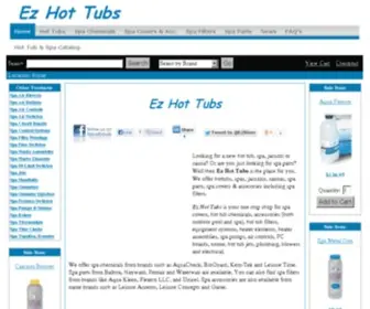 Ezhottubs.com(Ez Hot Tubs) Screenshot
