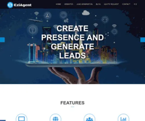 Eziagent.com(Real Estate Agent Brokerage Website Design & Development) Screenshot