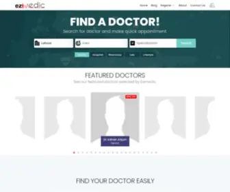 Ezimedic.com(Find Doctors) Screenshot