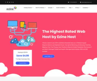 Ezinehost.com(Cheap Dedicated Servers) Screenshot