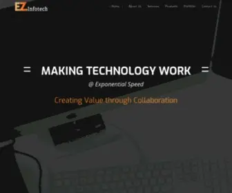 Ezinfotec.com(Technology Consulting Company in Singapore) Screenshot