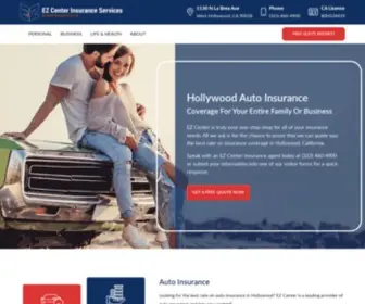 Ezins.com(Independent Insurance Agency West Hollywood) Screenshot