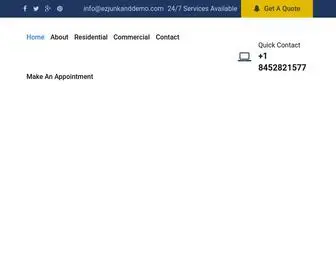 Ezjunkanddemo.com(Best Junk Removal Company New York) Screenshot