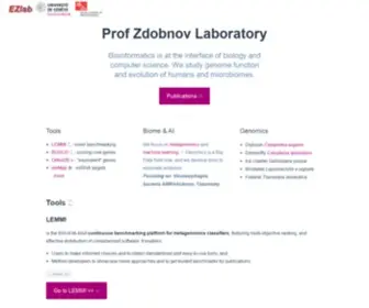 Ezlab.org(Bioinformatics) Screenshot