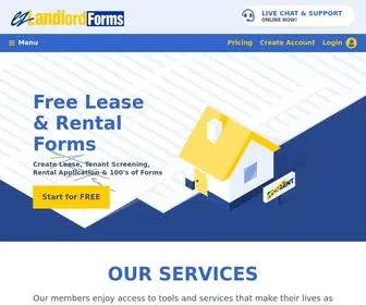 Ezlandlordforms.com(Landlord Forms) Screenshot
