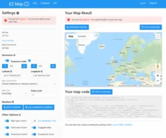 Ezmap.co(EZ Map) Screenshot